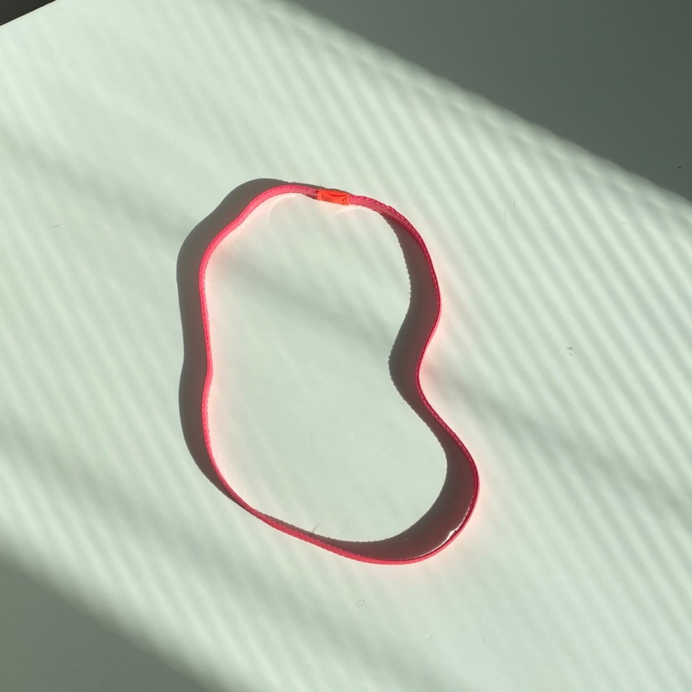 Pink lululemon headband